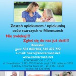 Bezpłatny kurs języka niemieckiego dla opiekunek osób starszych