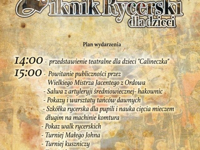 Piknik rycerski dla dzieci Piknik rycerski dla dzieci