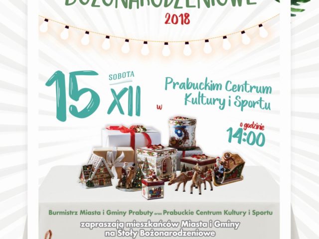 Zapraszamy na Stoły Bożonarodzeniowe Zapraszamy na Stoły Bożonarodzeniowe