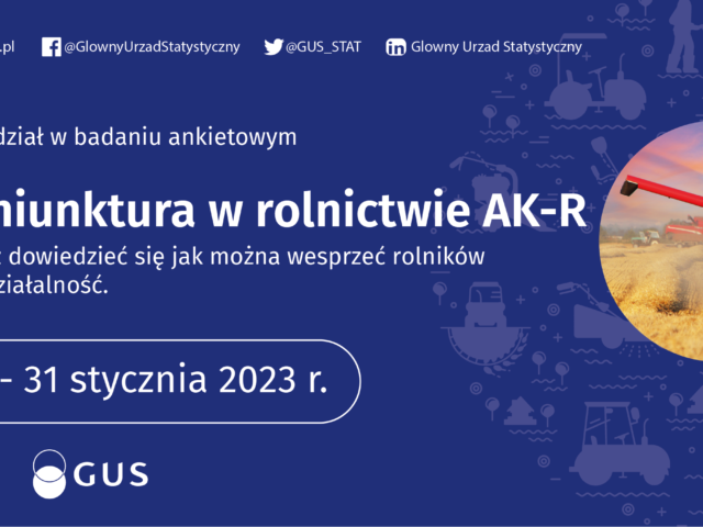 Badania GUS – Badanie koniunktury w gospodarstwach rolnych Badania GUS – Badanie koniunktury w gospodarstwach rolnych