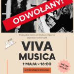 Uwaga – koncert w ramach Viva Musica odwołany!