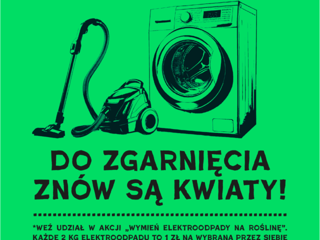 Wymień elektroodpady na roślinę