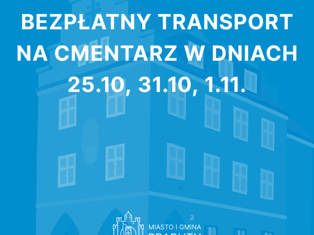 Bezpłatny transport na cmentarz Bezpłatny transport na cmentarz